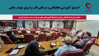 هدایت نسل جدید کارکنان و پایش فرآیندها؛ اولویتهای معاون توسعه در نشست مدیران انستیتو